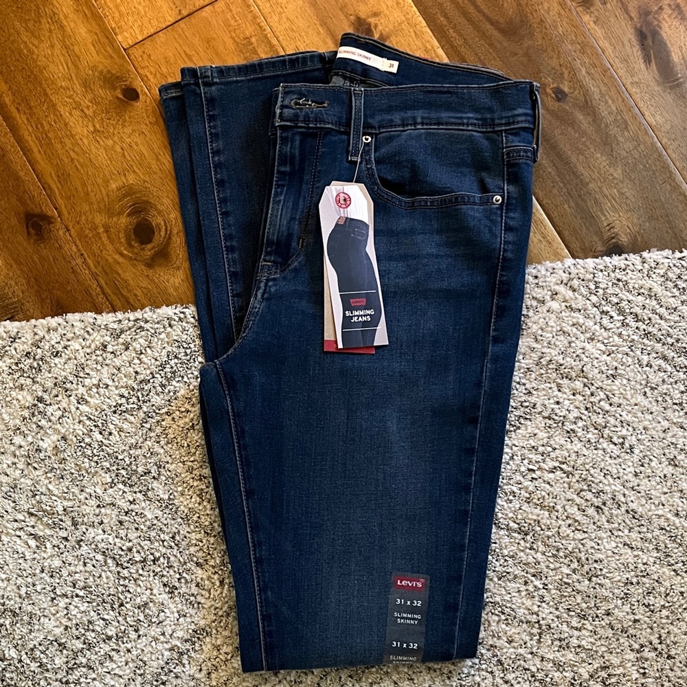 Levi's Indigo Denim Jeans